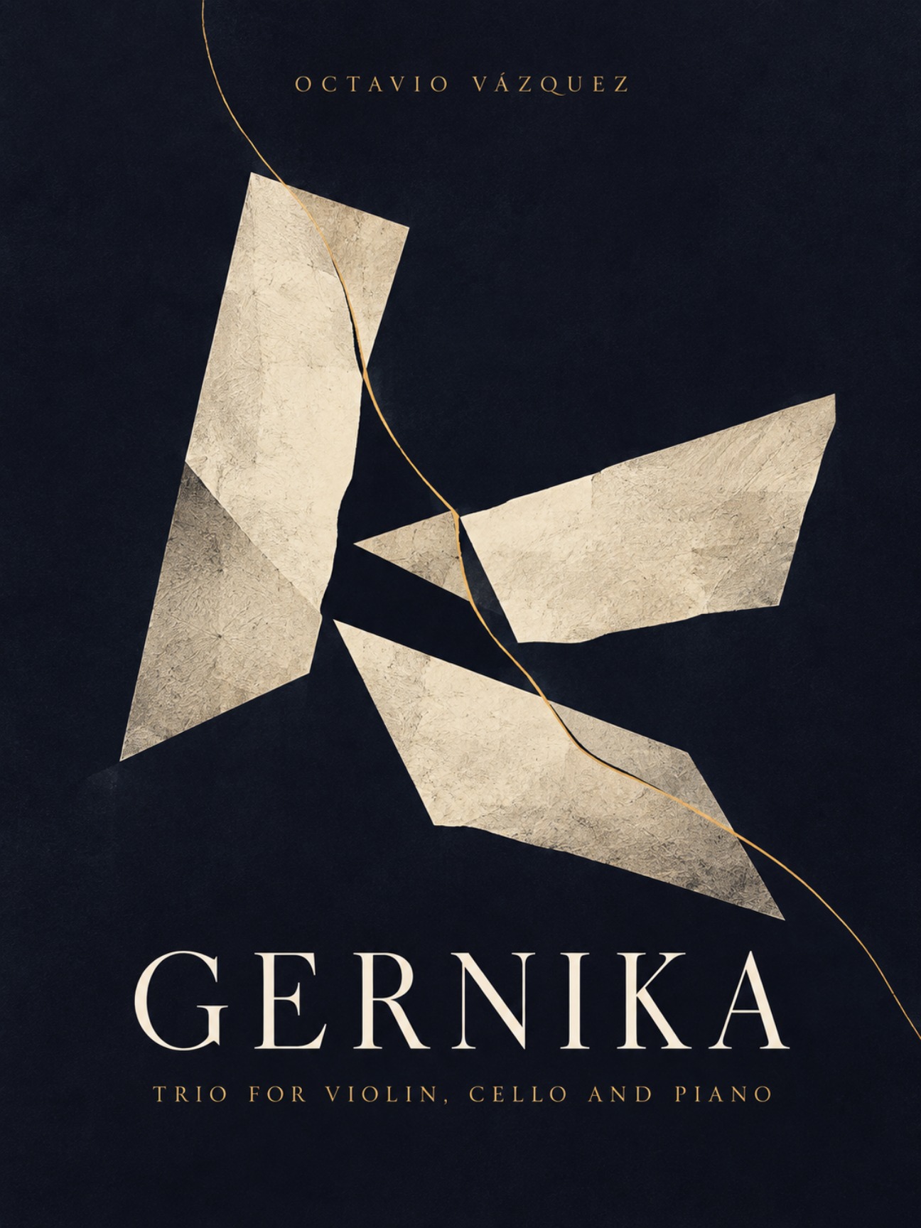 Cover of Gernika, Trio for Violin, Cello and Piano